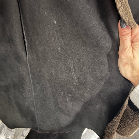 Genuine Shearling Robe Coat - Picture 15 of 15